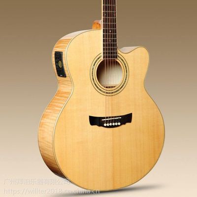 广州民谣吉他产业探秘 从木吉他工厂到批发市场，聚焦云杉面单吉他